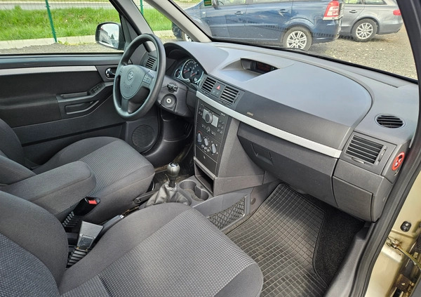 Opel Meriva cena 13999 przebieg: 168000, rok produkcji 2010 z Opole małe 92
